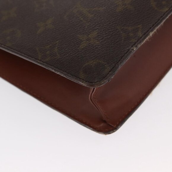 Authentic LOUIS VUITTON Monogram Monceau 26 Shoulder Bag M51187 LV - Picture 7 of 16